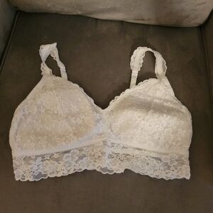 White Lace Bralette